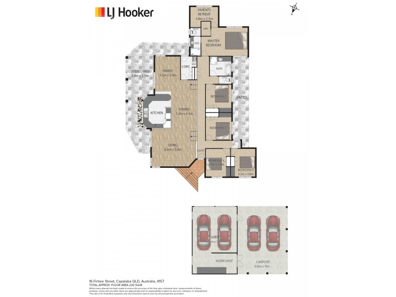 16 Firtree Street, Capalaba QLD 4157 Floorplan