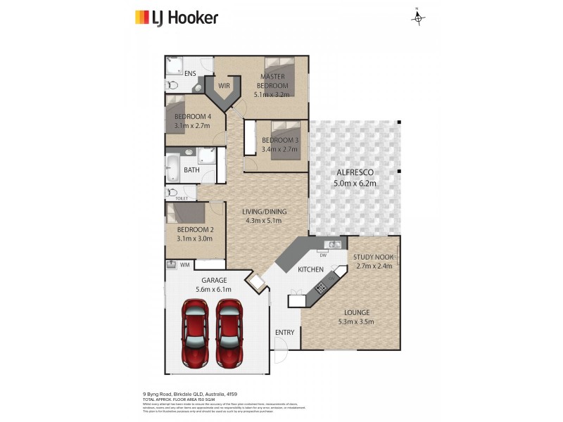 9 Byng Road, Birkdale QLD 4159 Floorplan