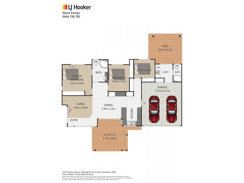 2/37 Station Street, Wellington Point QLD 4160 Floorplan