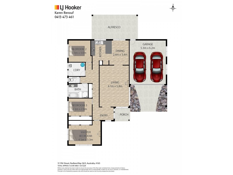 31 Pitt Street, Redland Bay QLD 4165 Floorplan