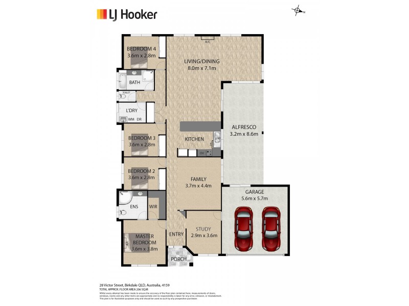 28 Victor Street, Birkdale QLD 4159 Floorplan