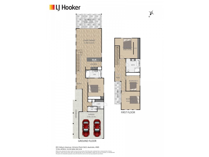 Lot 1/65 Colburn Avenue, Victoria Point QLD 4165 Floorplan