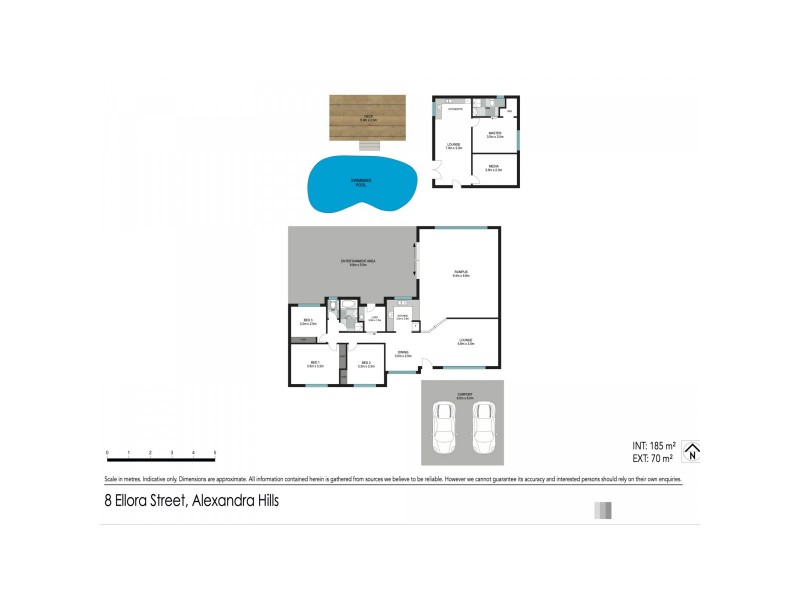 8 Ellora Street, Alexandra Hills QLD 4161 Floorplan