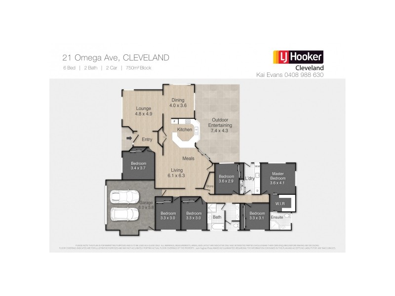 21 Omega Avenue, Cleveland QLD 4163 Floorplan