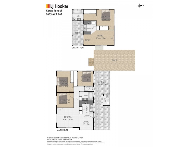 15 Diana Street, Capalaba QLD 4157 Floorplan