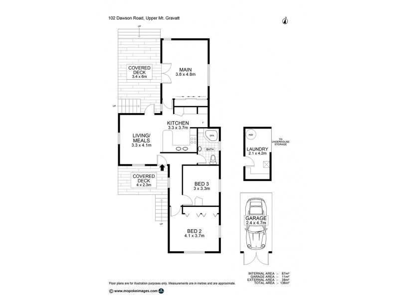 102 Dawson Road, Upper Mount Gravatt QLD 4122 Floorplan