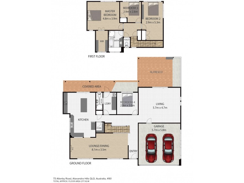 73 Allenby Road, Alexandra Hills QLD 4161 Floorplan