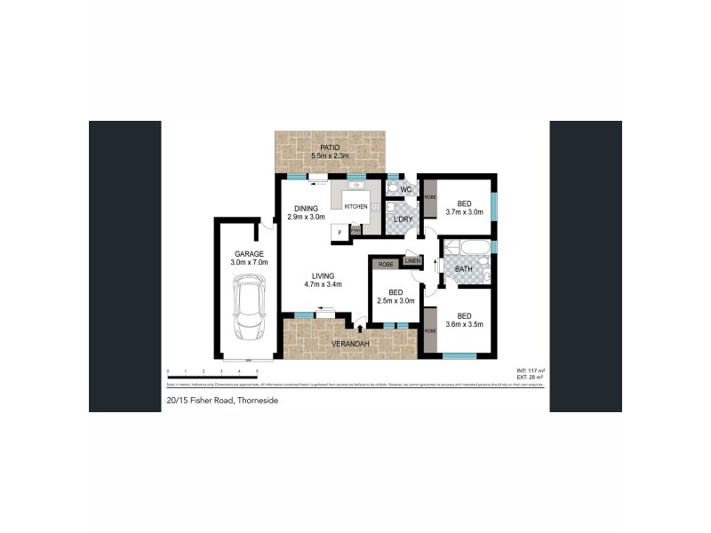 20/15-17 Fisher Road, Thorneside QLD 4158 Floorplan