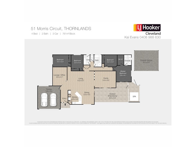 51 Morris Circuit, Thornlands QLD 4164 Floorplan