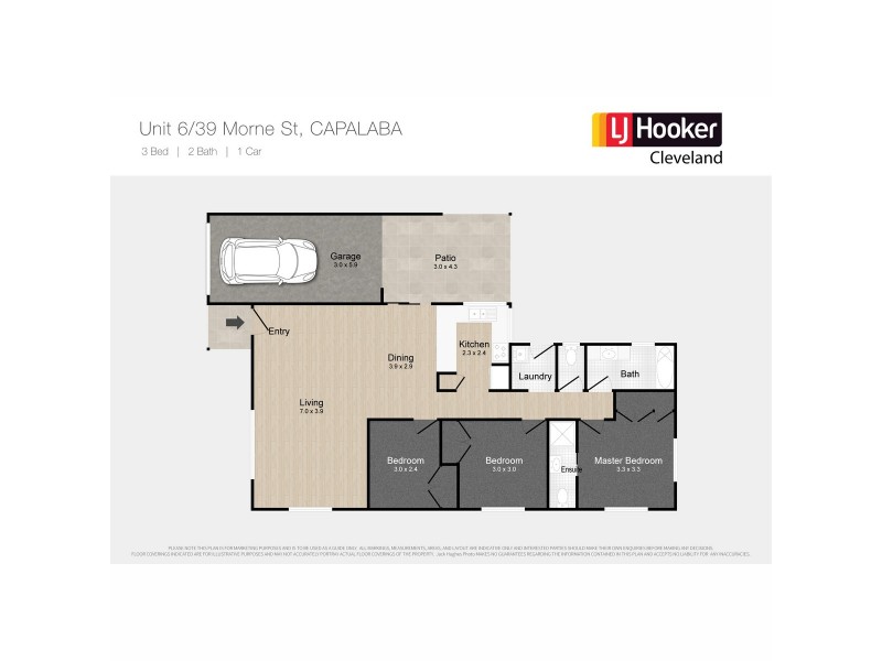 6/39 Morne Street, Capalaba QLD 4157 Floorplan