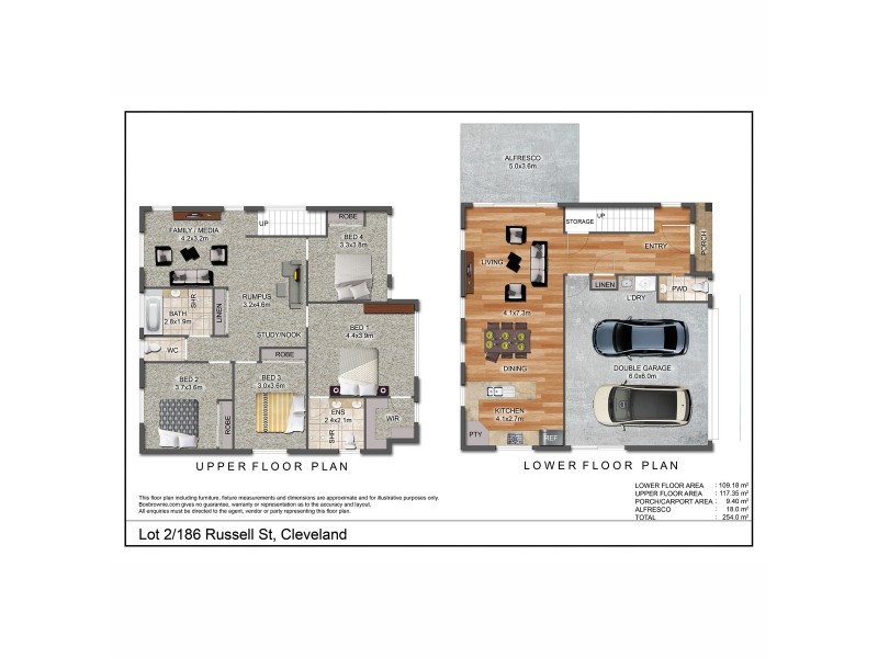 186B Russell Street, Cleveland QLD 4163 Floorplan