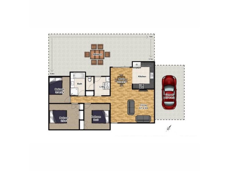 72 Wimborne Road, Alexandra Hills QLD 4161 Floorplan