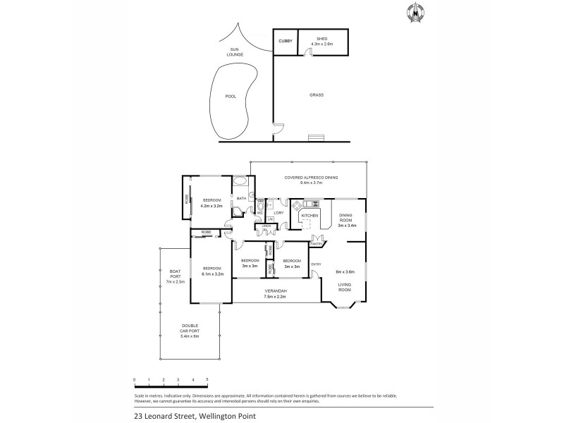 23 Leonard Street, Wellington Point QLD 4160 Floorplan