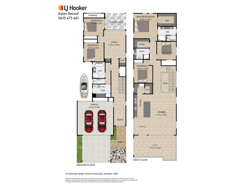 3 Cartwright Street, Victoria Point QLD 4165 Floorplan