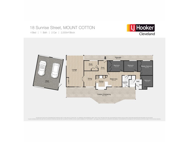 18 Sunrise Street, Mount Cotton QLD 4165 Floorplan