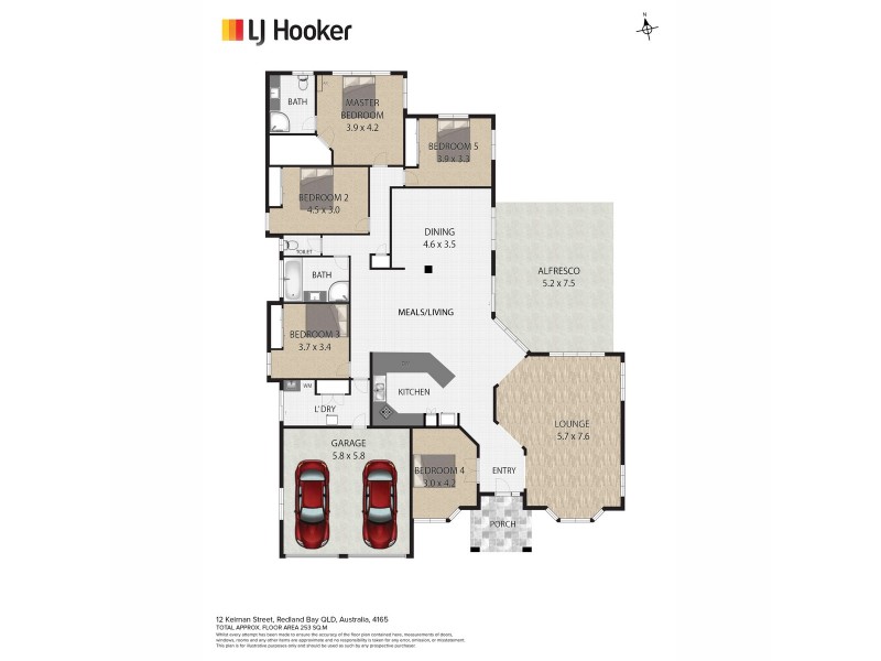 12 Keirnan Street, Redland Bay QLD 4165 Floorplan