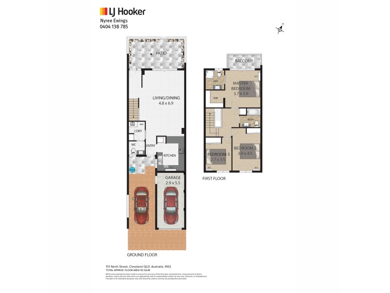 11/1 North Street, Cleveland QLD 4163 Floorplan