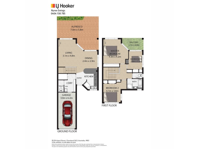 15/29 Island Street, Cleveland QLD 4163 Floorplan