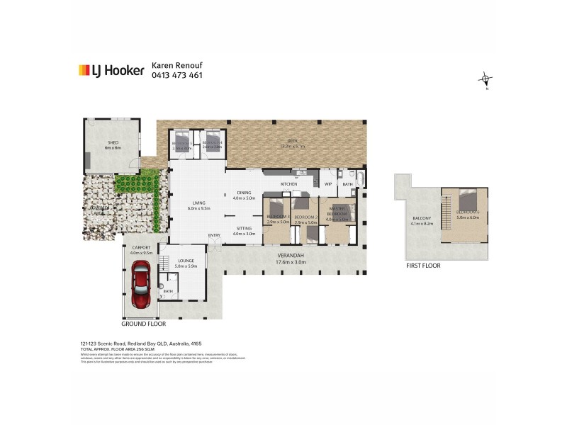 121-123 Scenic Road, Redland Bay QLD 4165 Floorplan
