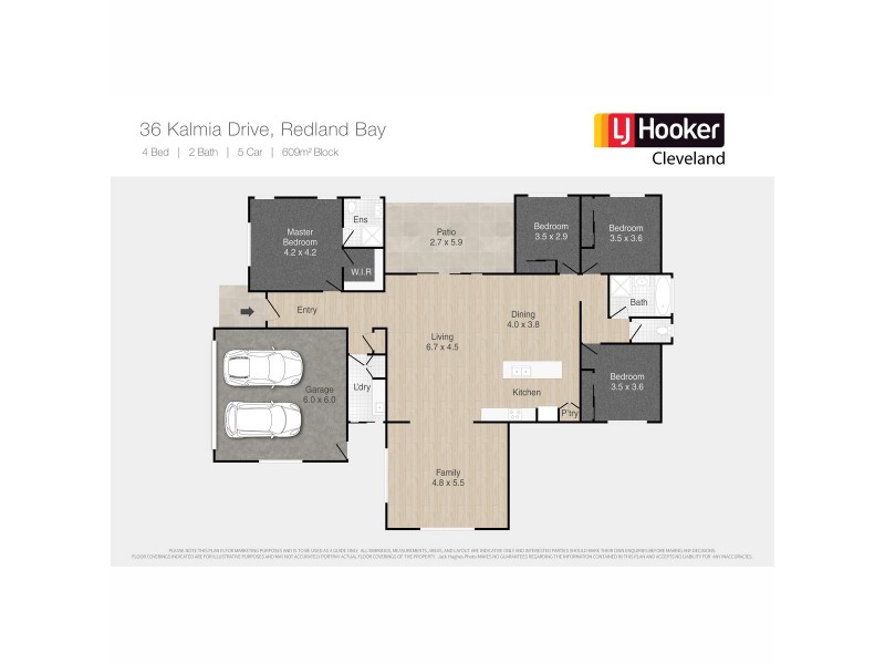 36 Kalmia Drive, Redland Bay QLD 4165 Floorplan
