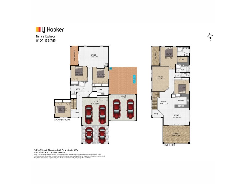 13 Reef Street, Thornlands QLD 4164 Floorplan