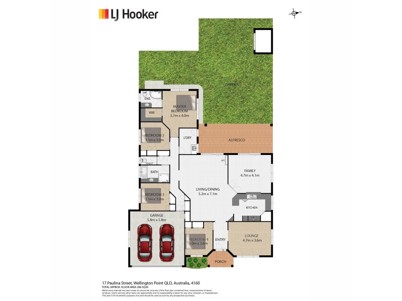 17 Paulina Street, Wellington Point QLD 4160 Floorplan