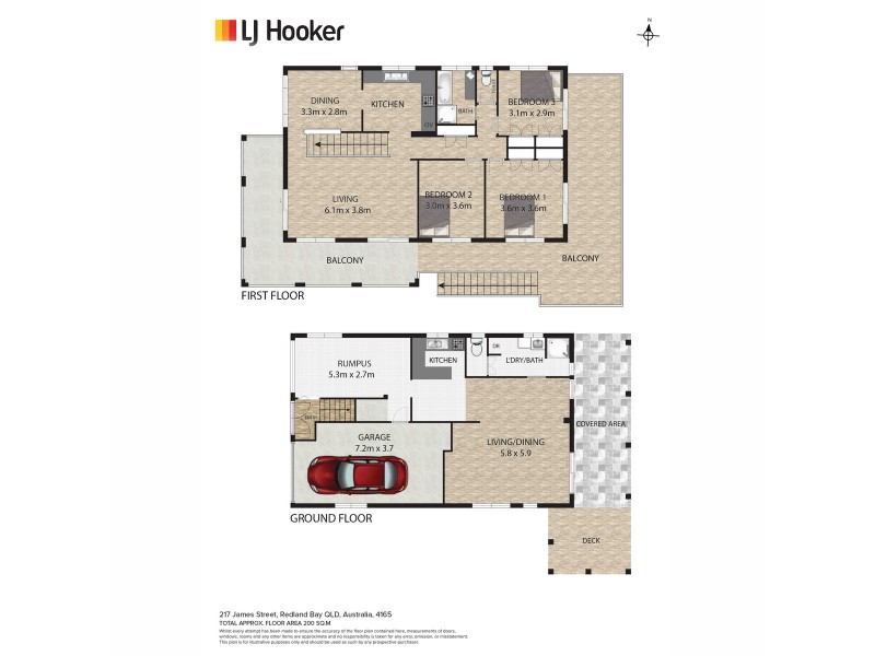 217 James Street, Redland Bay QLD 4165 Floorplan