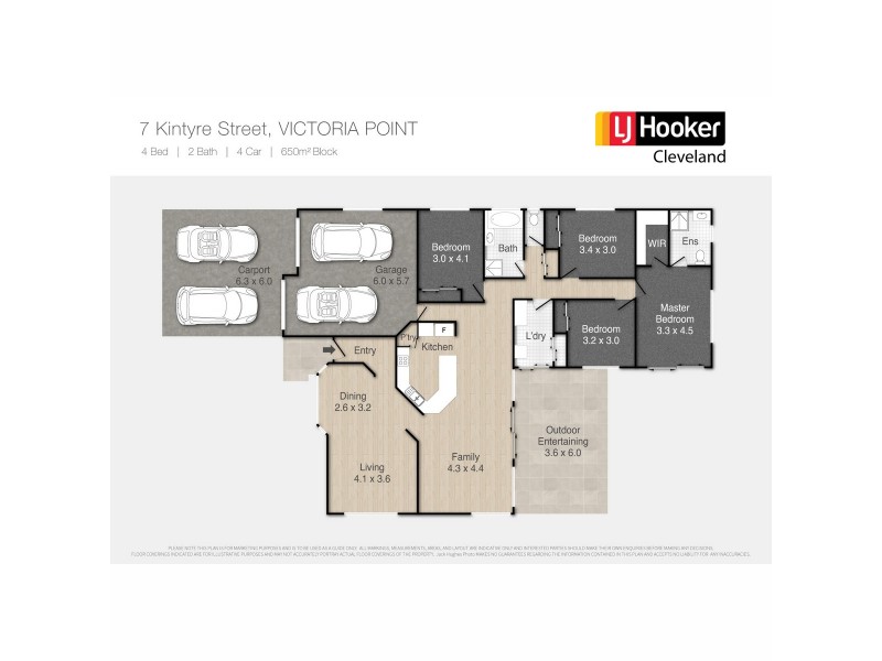 7 Kintyre Street, Victoria Point QLD 4165 Floorplan