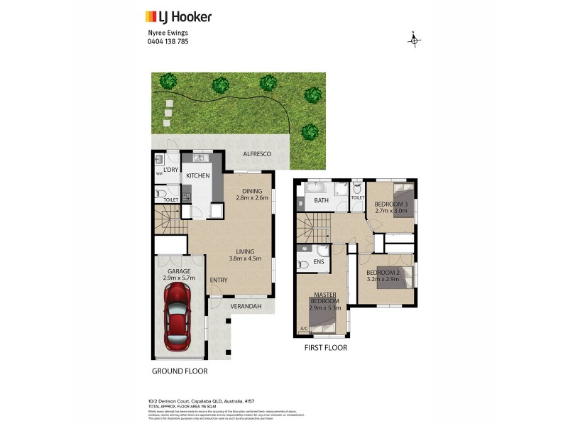 10/2 Denison Court, Capalaba QLD 4157 Floorplan