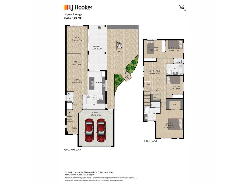 13 Seaforth Avenue, Thornlands QLD 4164 Floorplan