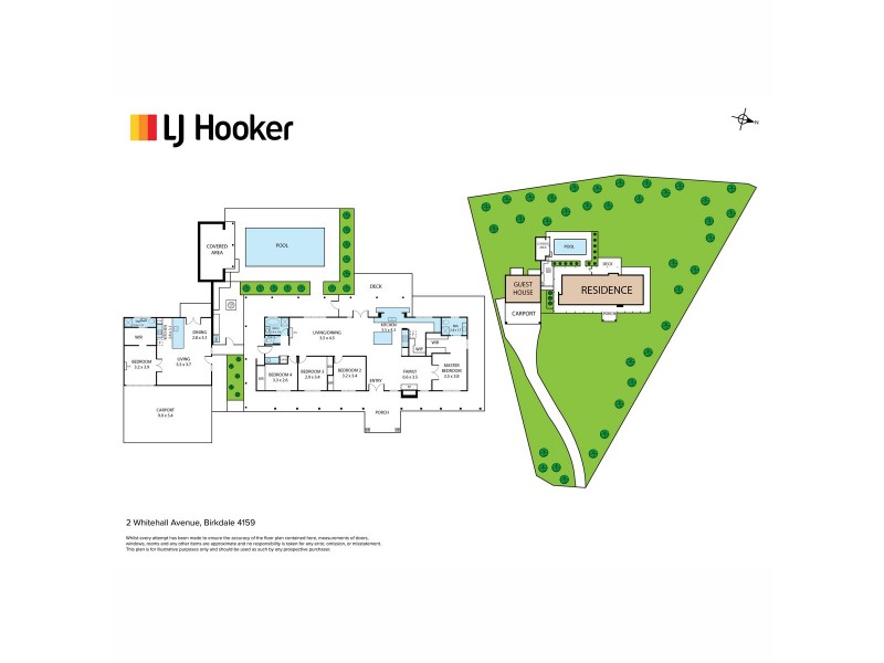 2 Whitehall Avenue, Birkdale QLD 4159 Floorplan