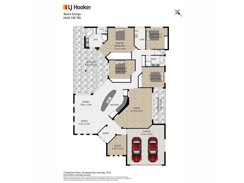 27 Bayshore Place, Cleveland QLD 4163 Floorplan