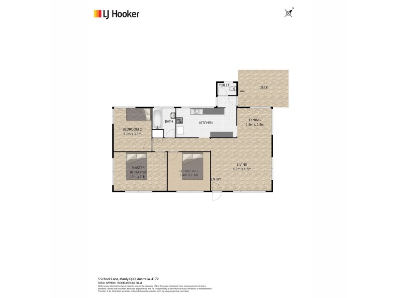 5 School Lane, Manly QLD 4179 Floorplan