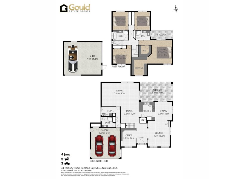 34 Torquay Road, Redland Bay QLD 4165 Floorplan