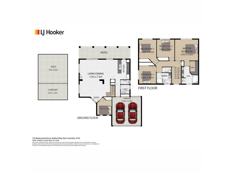 Redland Bay QLD 4165 Floorplan