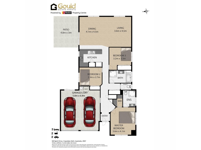 58 Spirit Drive, Capalaba QLD 4157 Floorplan