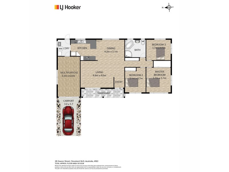 28 Queen Street, Cleveland QLD 4163 Floorplan