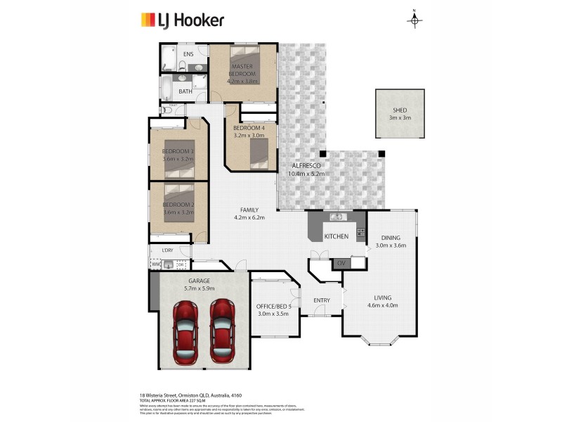 18 Wisteria Street, Ormiston QLD 4160 Floorplan