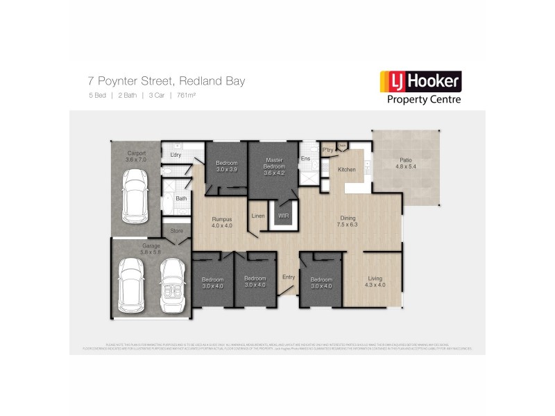 7 Poynter Street, Redland Bay QLD 4165 Floorplan