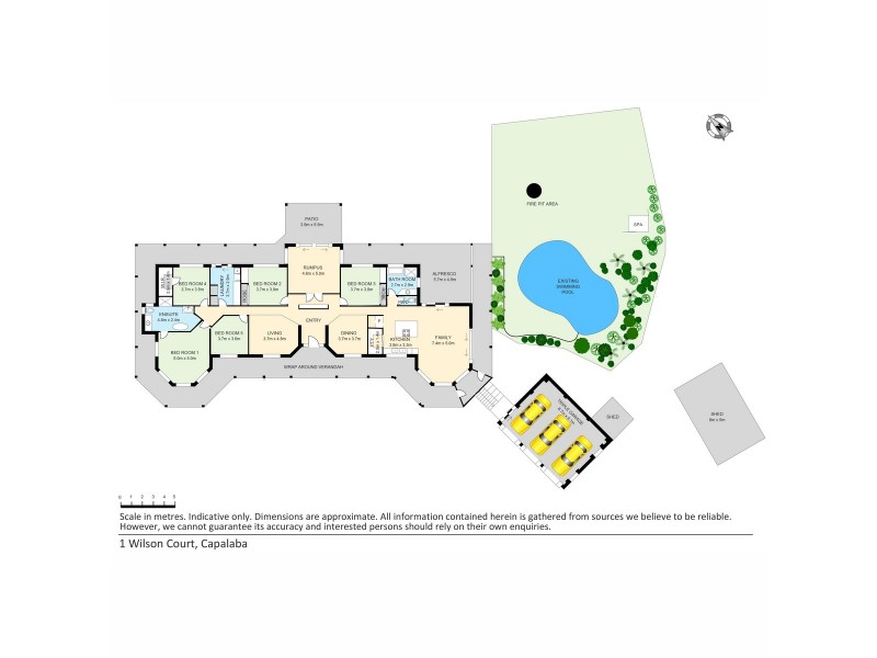 1 Wilson Court, Capalaba QLD 4157 Floorplan