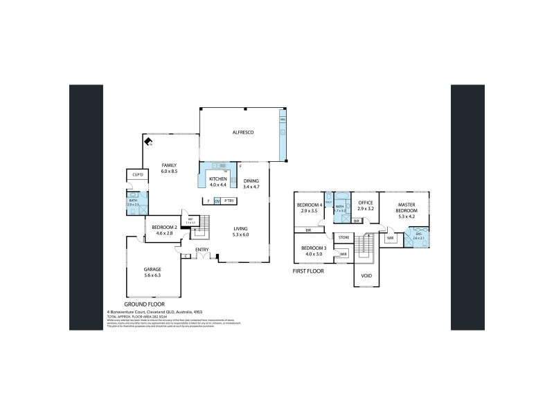 6 Bonaventure Court, Cleveland QLD 4163 Floorplan