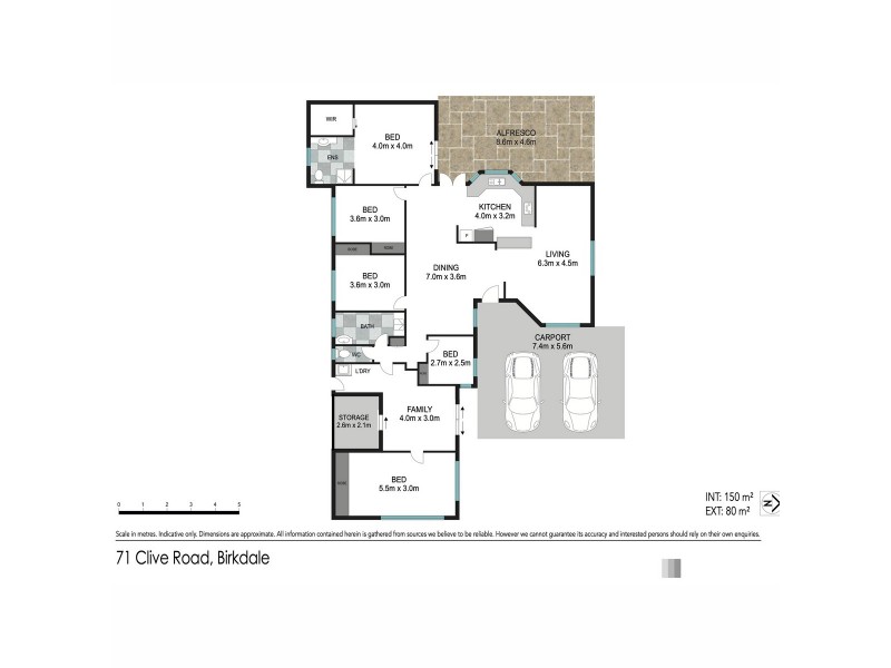 71 Clive Road, Birkdale QLD 4159 Floorplan