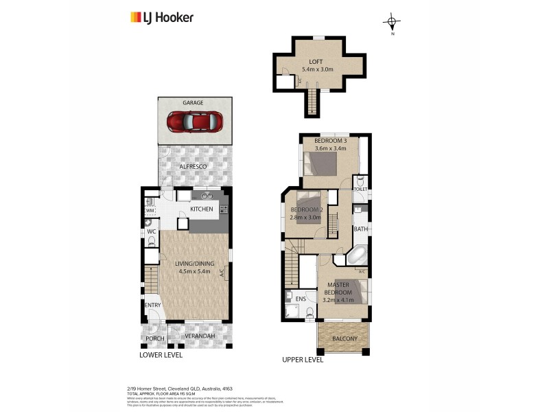 2/19 Homer Street, Cleveland QLD 4163 Floorplan