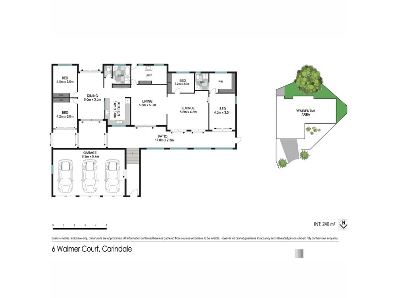 6 Walmer Court, Carindale QLD 4152 Floorplan