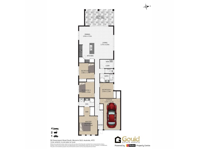 90 Queensport Road South, Murarrie QLD 4172 Floorplan