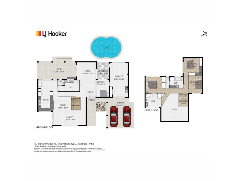 40 Panorama Drive, Thornlands QLD 4164 Floorplan