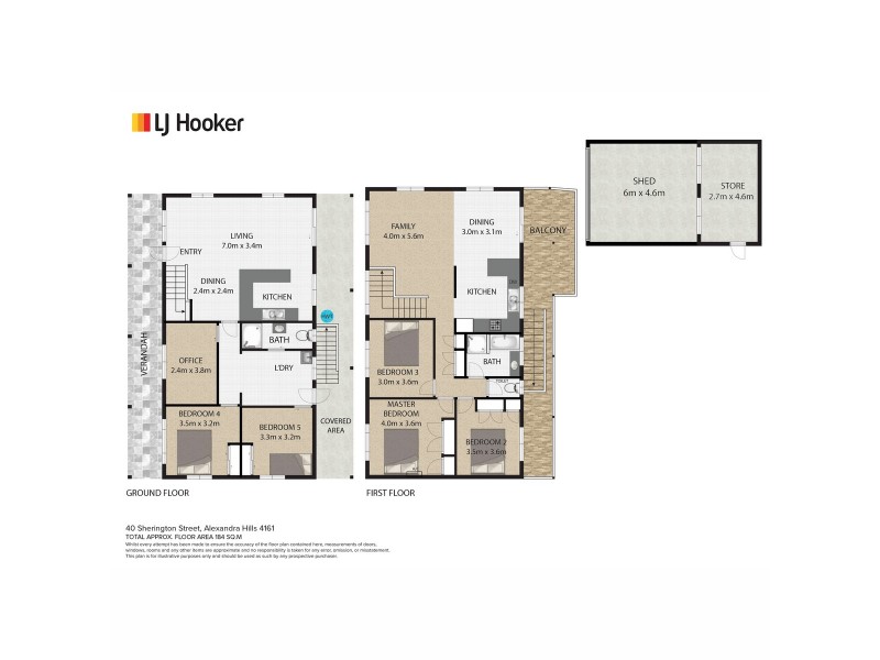 40 Sherington Street, Alexandra Hills QLD 4161 Floorplan