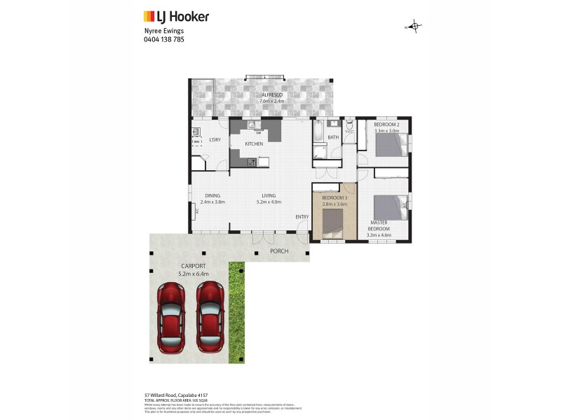 57 Willard Road, Capalaba QLD 4157 Floorplan