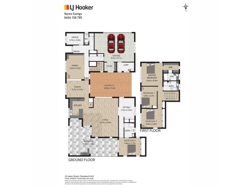 23-25 Jason Street, Cleveland QLD 4163 Floorplan