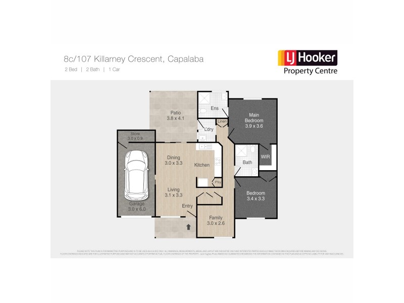 8C/107 Killarney Crescent, Capalaba QLD 4157 Floorplan